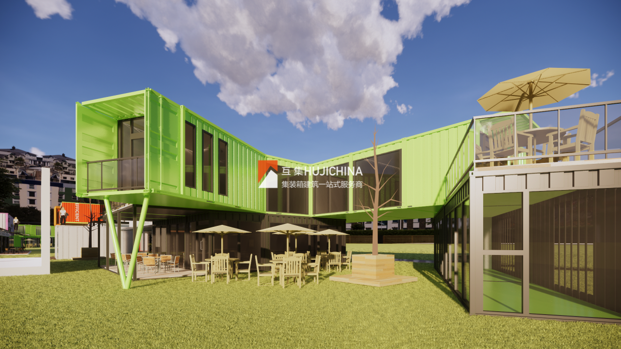 集裝箱創(chuàng)意建筑 可持續(xù)性與創(chuàng)新的結(jié)合